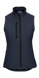 Russell Europe Női ujjatlan mellény Russell Europe Ladies' Softshell Gilet XS, Sötétkék (navy)