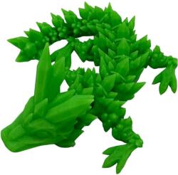 3D Morph Lab 3D Print 3D Morph Lab - Pui de dragon, cristal, verde, luminescent (3DML1000364)