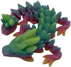 3D Morph Lab 3D Print 3D Morph Lab - Pui de dragon, piatră prețioasă, gradient, curcubeu, luminescent (3DML1000369)