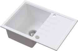 Ruvetti Axel chiuvetă din granit 68x49.5 cm alb 3001AX_WH140_W (3001AXWH140W) Chiuveta