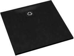 Schedline Magnific Black Stone cădiță de duș pătrată cu capac 90x90 cm negru 3SP. M1K-9090/C/ST-M9/C/ST (3SPM1K9090CSTM9CST)