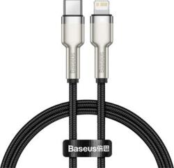 Baseus Cafule Metal Series Cablu de date USB-C - Lightning 20W 0, 25m Negru
