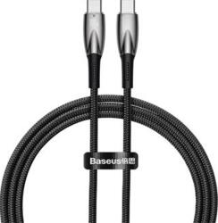 Baseus Glimmer Series Cablu de date cu încărcare rapidă USB-C - USB-C 100W 1m Negru