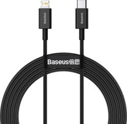 Baseus CATLYS-C01 Superior Cablu de date cu încărcare rapidă USB-C la Lightning 20W 2m Negru
