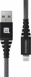 Mobilonline ECO CABLE Kevlar USB/Lightning 3, 0M 60W antracit