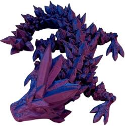 3D Morph Lab 3D Print 3D Morph Lab - Pui de dragon, cristal, albastru-roșu (3DML1000370)