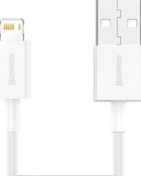 Baseus CALYS-A02 Superior Cablu de încărcare rapidă Lightning 2, 4A 1m Alb