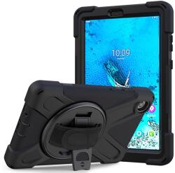 Gigapack Dux Ducis Domo Öko-Bőr Tok Állvány Realme Pad 2 11.5" - Fekete