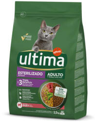 Affinity 2x2, 5kg Ultima Sterilized Adult marha száraz macskatáp 20% kedvezménnyel