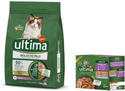 Affinity 7, 5kg Ultima Hairball pulyka száraztáp + 8x85g Sterilized nedvestáp Mix I (csirke, pulyka, lazac, pisztráng) ingyen