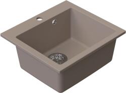 Ruvetti Ditto gránit mosogató 49x45 cm bézs 3001D_BE50_W (3001DBE50W)