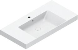 CATALANO Zero mosdótál 100x50 cm négyszögletes klasszikus fehér fényes 0121011001 (0121011001)