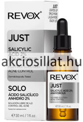 Revox Just Salicylic Acid 2% Anhydrous szalicilsavas arcszérum 30ml