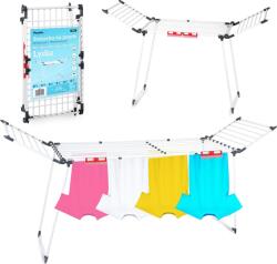 Massido xXL Teleszkópos Összecsukható Álló Ruhaszárító Állvány, 27 M Lydia (688400) (688400) Ruhaszárító