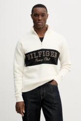 Tommy Hilfiger pamut pulóver - bézs M - answear - 75 990 Ft