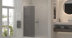 Erga Paris, Beépíthető zuhanykabin 160x200 cm, 8 mm-es szürke üveg, króm profil, ERG-V02-PARIS-160x200-GR-CR (ERG-V02-PARIS-160X200-GR-CR)