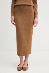 Gant gyapjú szoknya - barna S