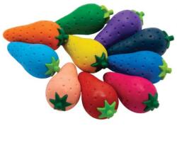 Connect Zsírkréta készlet, eper alakú Connect, 12 klf. szín (000057340) - tonerpiac