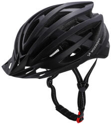 Wozinsky MTB Kerékpáros Sisak - L - Hátsó Lámpával - Fekete (HT-28VCD)