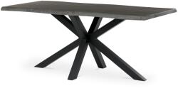 Autronic Étkezőasztal 180 x 90 cm, szürke tölgyfa, szürke