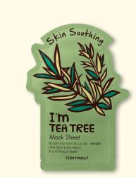 Tony Moly Mască cu arbore de ceai I'm Teatree Mask Sheet - 21 ml / 1 buc Masca de fata