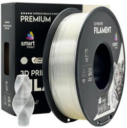  PLA+ ÁTLÁTSZÓ filament - 1kg - átmérő 1, 75mm +/- 0, 03mm / Smart Print
