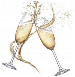 Maki Pezsgőpoharas szalvéta (FR-SLOG-055001)