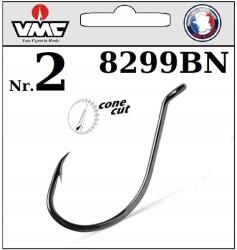 VMC 10 x VMC 8299BN Nr. 2 Horog Method Feeder Offset (10 darabos kiszerelés) (8299 BN 2)