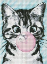 DekorPap Gyémánt mozaik Rózsaszín buborék 30x40cm (661998)