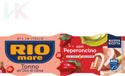 Rio Mare tonhal olívaolajban csilipaprikával - 3×65 g