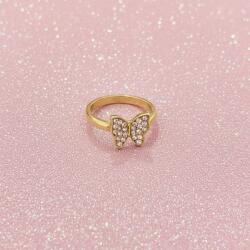 Pink Dream Beauty Elora - arany színű, pillango mintás gyűrű Szín: Arany
