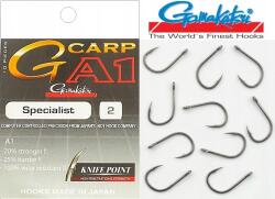 Gamakatsu 10 X Gamakatsu Akasztó A1 G-carp Specialist Nr. 2 (A1 G - CARP S 2)