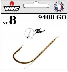 VMC 10 x A-akasztó VMC bestseller Crystal 9408 Nr. 8 (9408 GO 8)