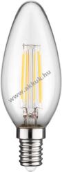 Goobay filament LED gyertya 4W E14 melegfehér nem dimmelhető
