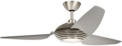 Kichler modern mennyezeti ventilátor voya ezüst pezsgő elsklf-voya-60-bs (KLF-VOYA-60-BS)