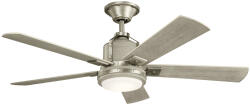 Kichler modern mennyezeti ventilátor colerne nikkel könnyű dió elsklf-colerne-52-bn (KLF-COLERNE-52-BN)