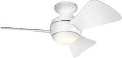 Kichler modern mennyezeti ventilátor sola matt fehér elsklf-sola-34-wht (KLF-SOLA-34-WHT)