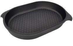 SKK Titán-gyémánt grill sütőtál, 42 × 28 cm, 7 cm mély