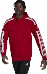 Adidas Férfi Pulóver Adidas Squadra 21 Sweat Hoody Piros HC6282, M (HC6282)