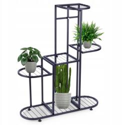 Artemis Virágágyás Fém 5 szintes Emeletes Virágtartó Állvány Növények Virágok (VD-569815)