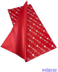  Fólia ív 57x57cm 20db/cs - Love - Nyíl