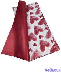  Fólia ív 57x57cm 20db/cs - You are loved - Bordó