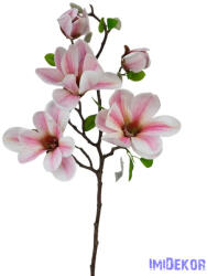 Magnolia ág 70cm - Rózsaszín