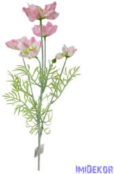  Dupla szirmú 5 szálas virág 61cm - Rózsaszín