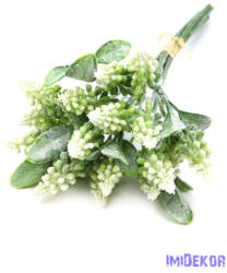  Hamvas muscari köteg 33cm - Fehér