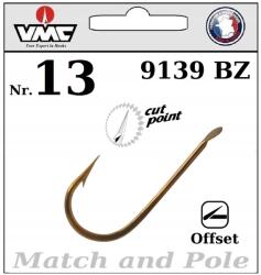 VMC 10 x Akasztó VMC Round Match Offset 9139 Bz Nr. 13 (9139 BZ 13)