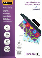 Fellowes Fényes Lamináló Fóliák A3 80 M 100 Db Fellowes (5306207)