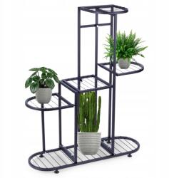 Vilde Virágágyás 5 Szintes Emeletes Fém Virágtartó Állvány Növények Virágok (4902248493810)