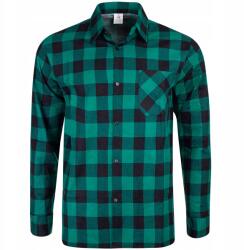 JHK Flanel Ing Casual Kockás Férfi 100% Pamut méret Xs (Koszula flanelowa robocza niebieska KO FL RB)