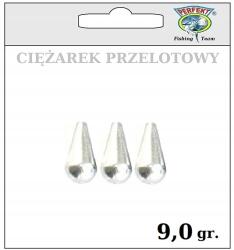  3 X Átmenő Súly Könnycsepp 9, 0 gr (CP-L9)